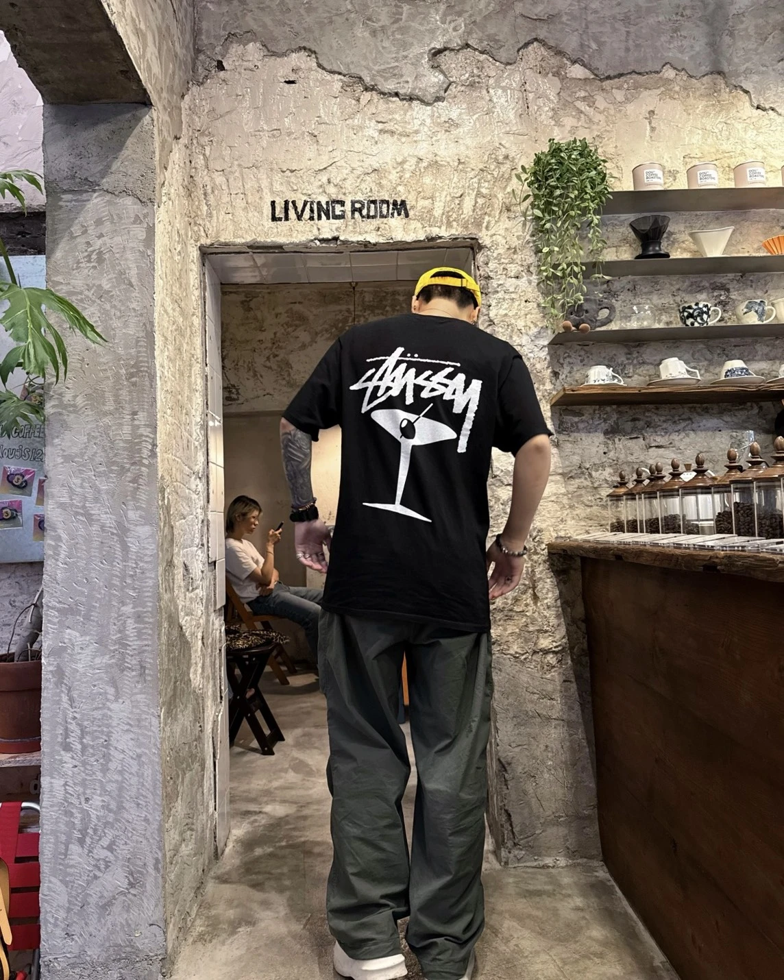 Stussy Martini 馬丁尼 LOGO 短T