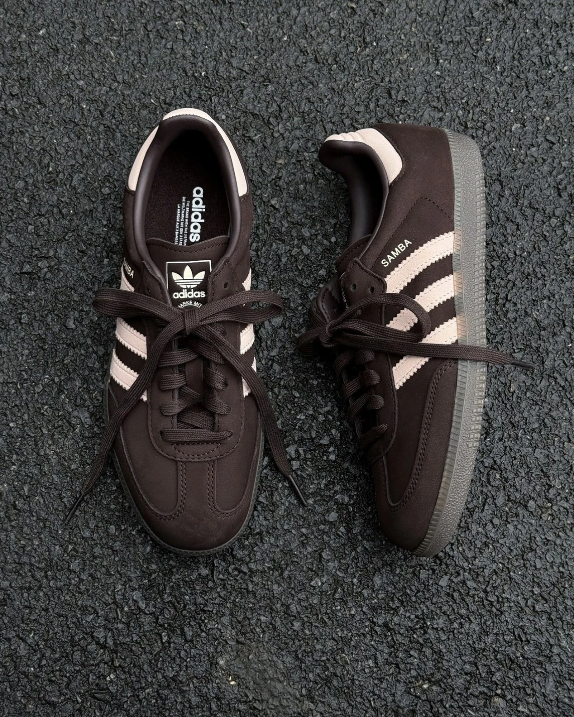 ADIDAS SAMBA OG 草莓巧克力 可可 深棕麂皮 德訓鞋(IH9166)