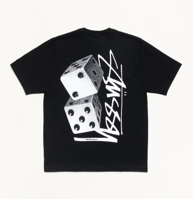 Stussy SS26 雙骰LOGO 骰子 短袖T(四色可選)