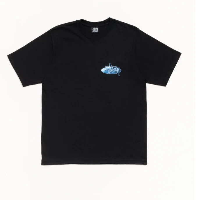 Stussy SS26 波浪LOGO字樣 短袖T(兩色可選)