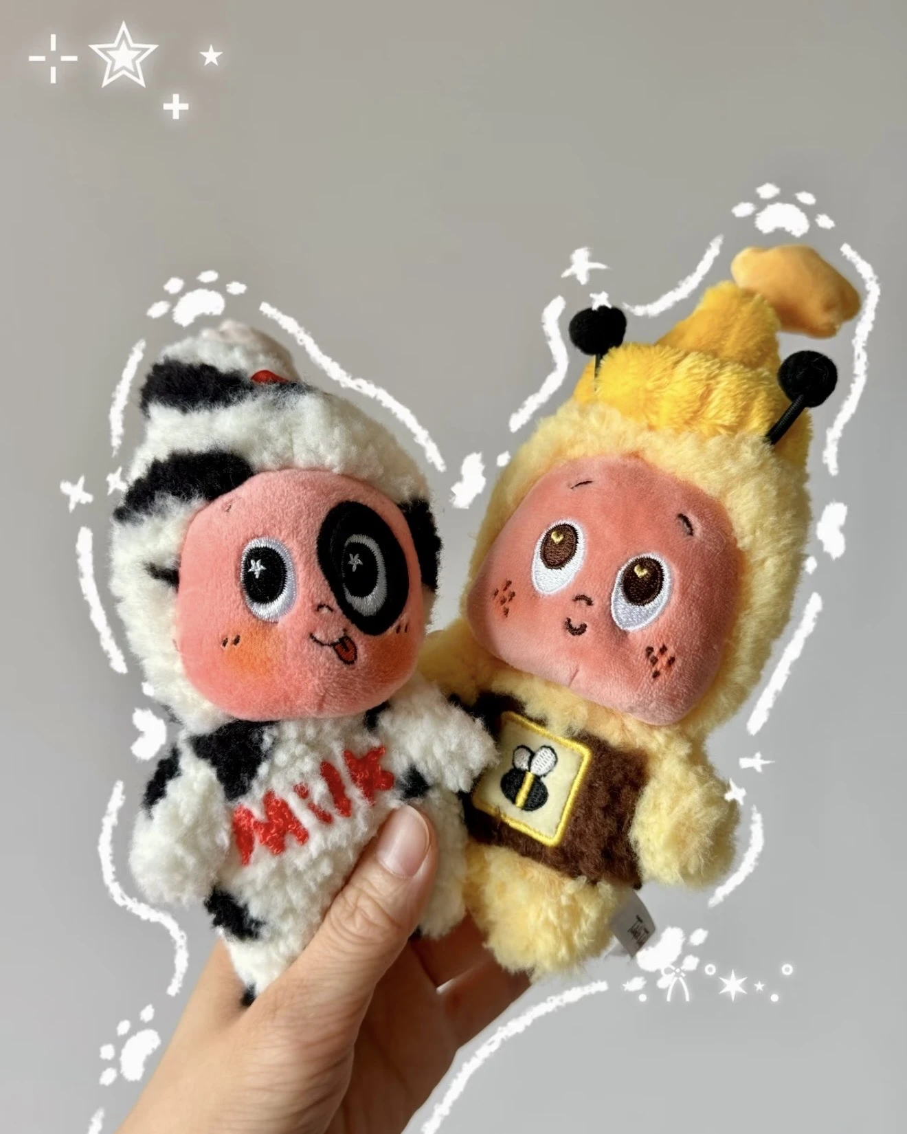 POP MART 星星人 歡迎來到月球表面系列 毛絨掛件+娃衣 兩款可選