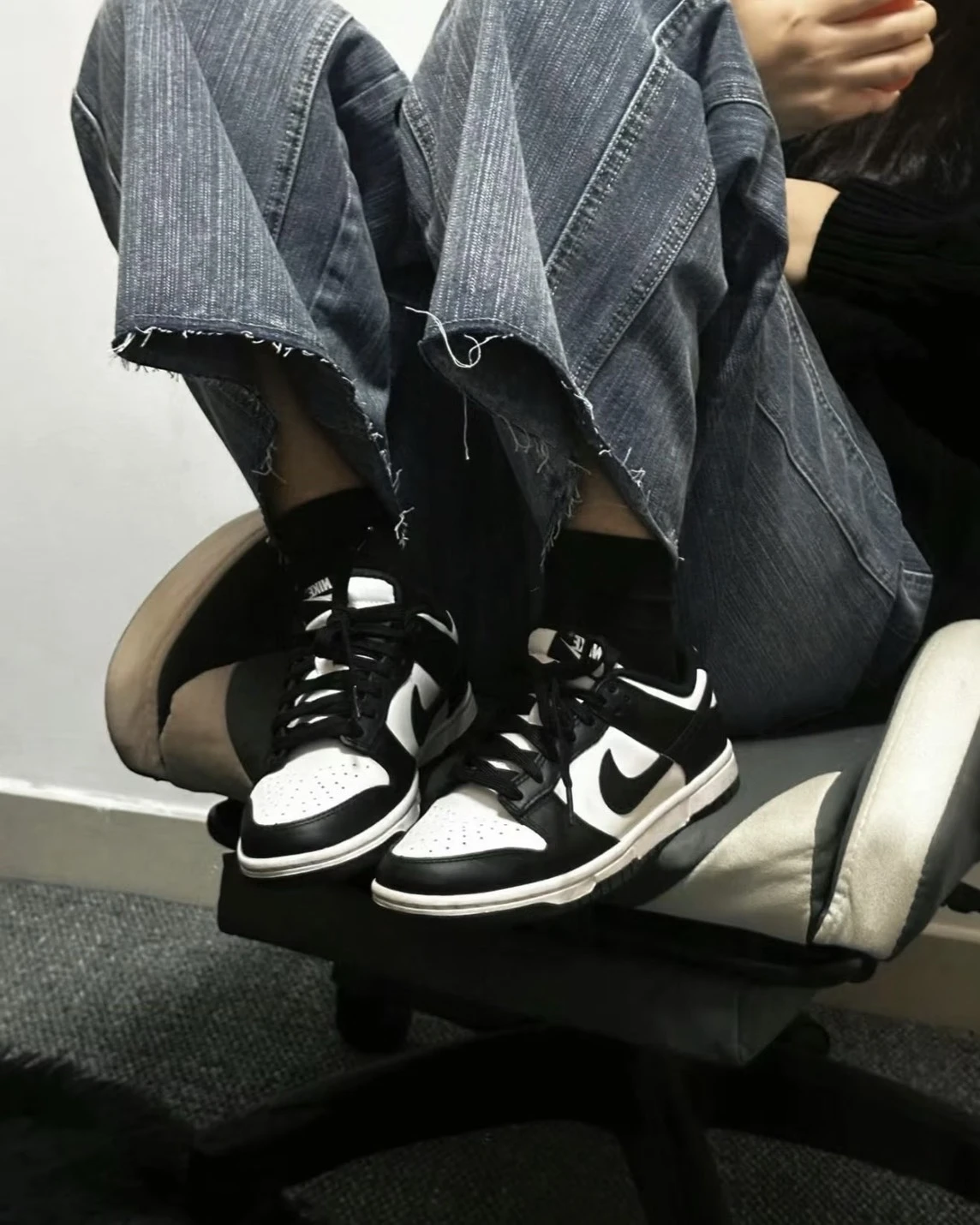 NIKE DUNK LOW 熊貓 黑白 大童 男女款 百搭 情侶款(CW1590-100/DD1391-100)