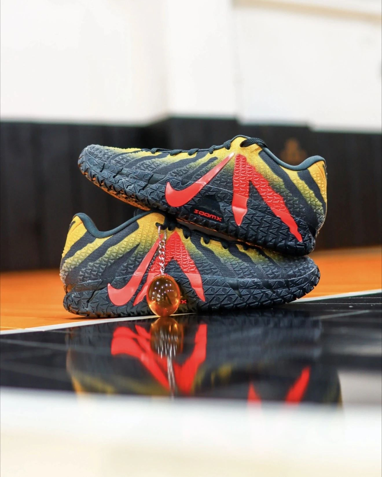 NIKE x 侏儸紀公園 JA3 Raptor 黑黃紅 莫蘭特 實戰籃球鞋(IU7239-001)