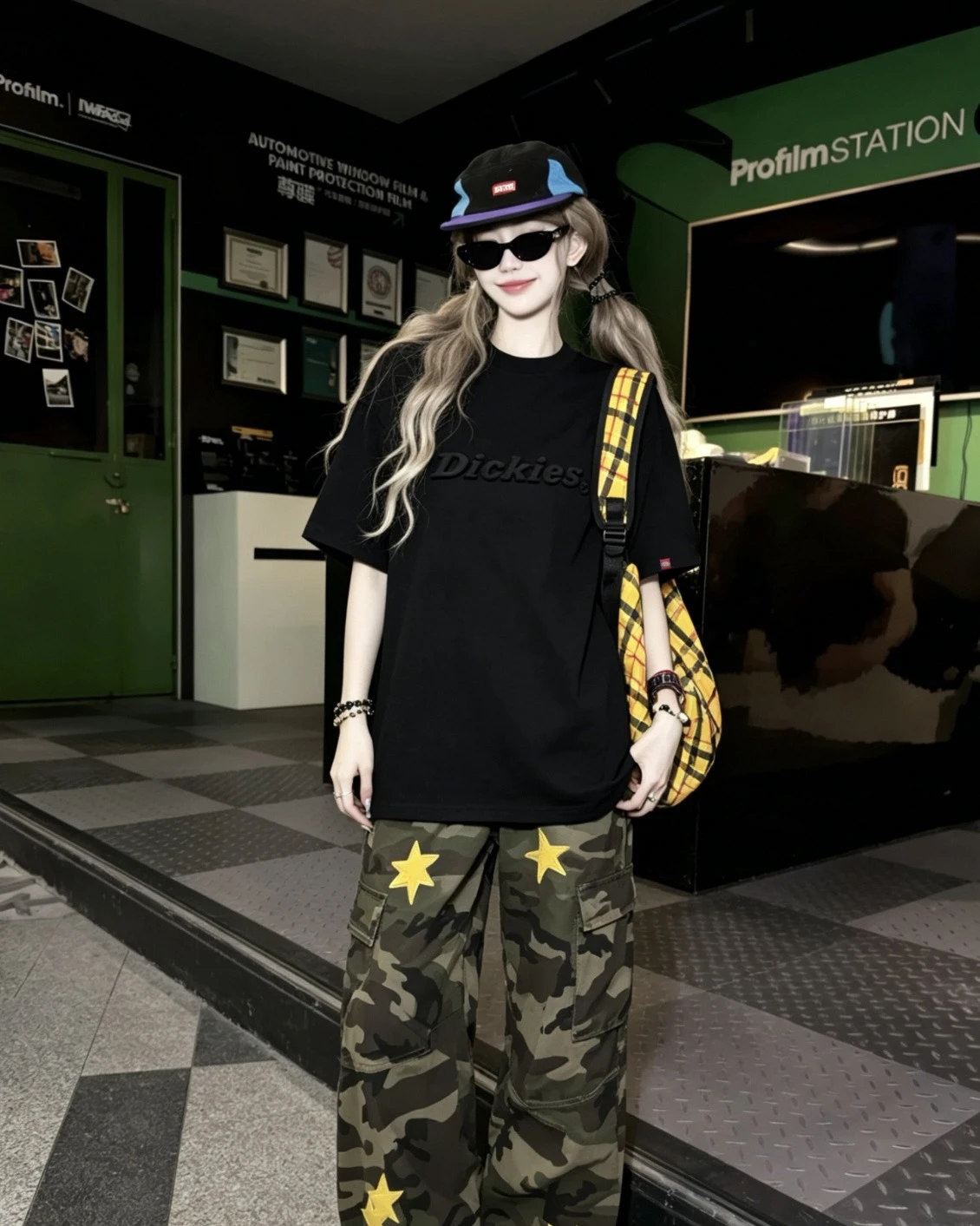 Dickies美式 凹凸鋼印壓花LOGO純棉短袖(2色可選)