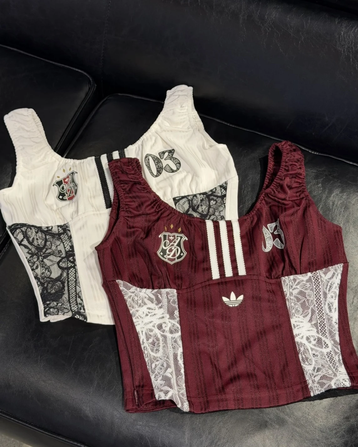 ADIDAS ORIGINALS 復古 蕾絲 圓領無袖 運動背心(KU4751/50)