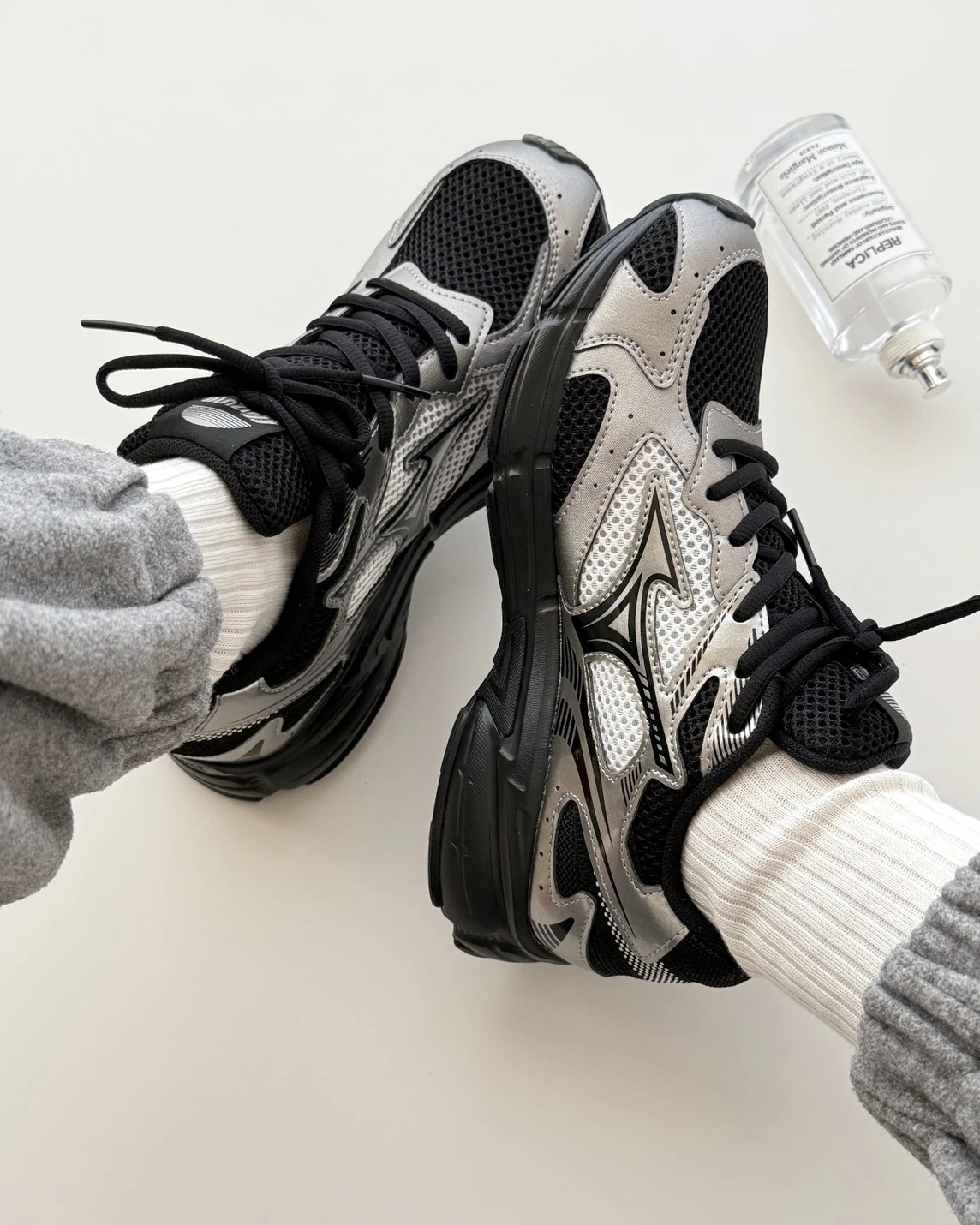Mizuno Speed 2K 美津濃槍灰銀黑銀復古Y2K(D1GH252908) 正品球鞋・國外