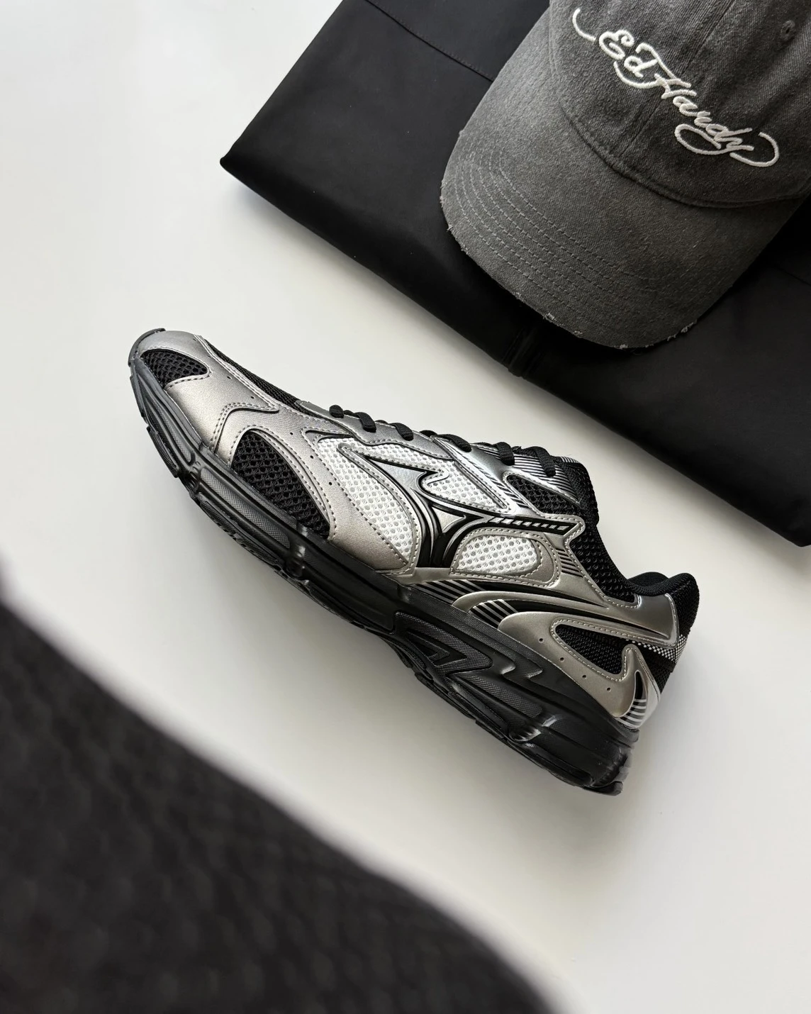 Mizuno Speed 2K 美津濃槍灰銀黑銀復古Y2K(D1GH252908) 正品球鞋・國外
