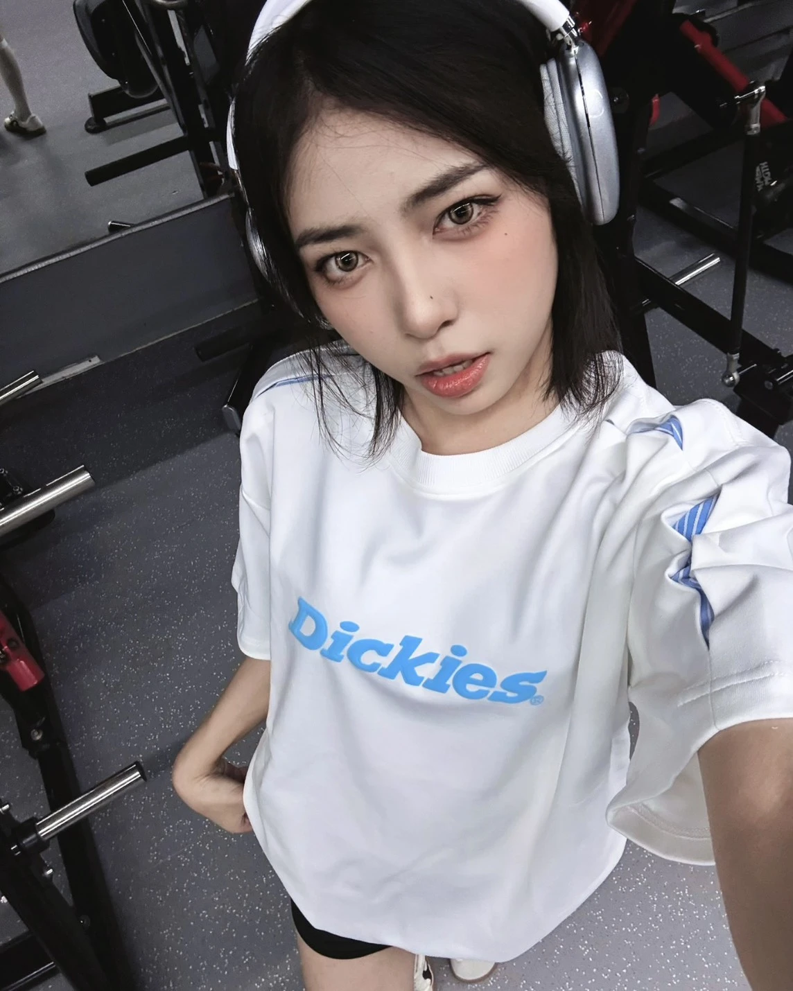 Dickies 美式 拼接設計發泡logo 短袖(2色可選)