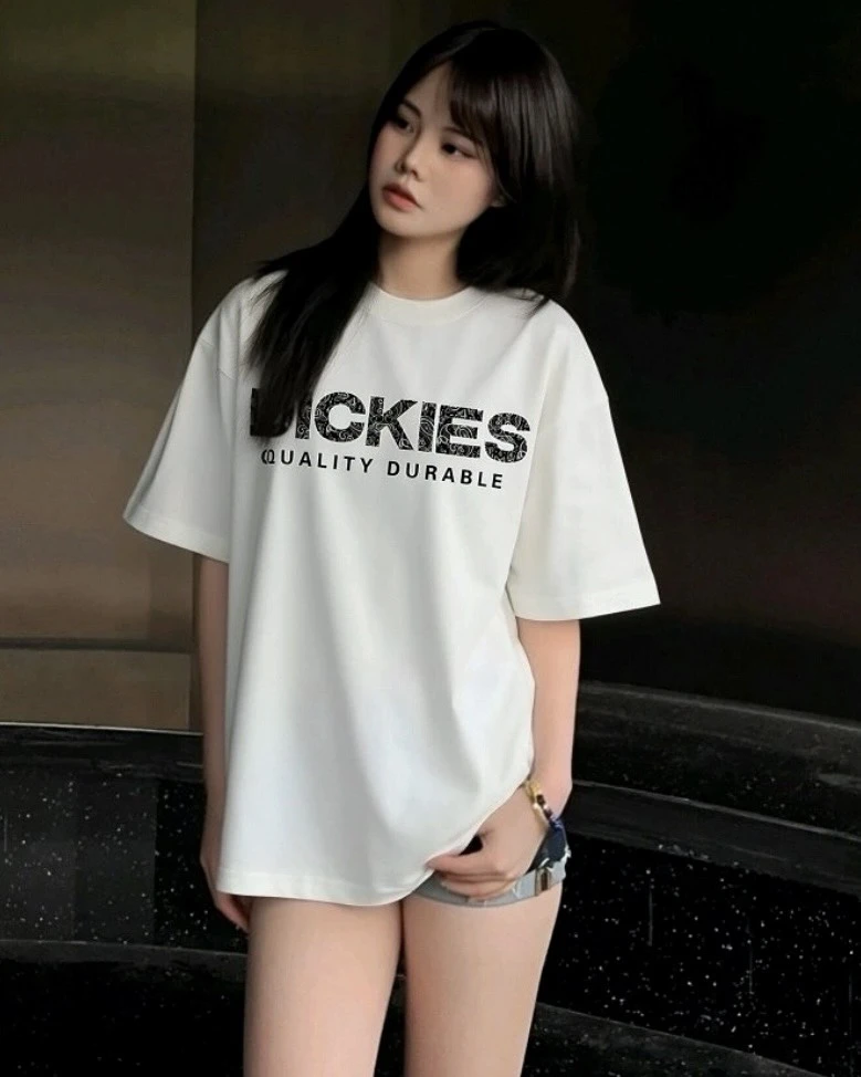 Dickies 美式 復古 背後腰果花字母logo 重磅 純棉短袖(2色可選)