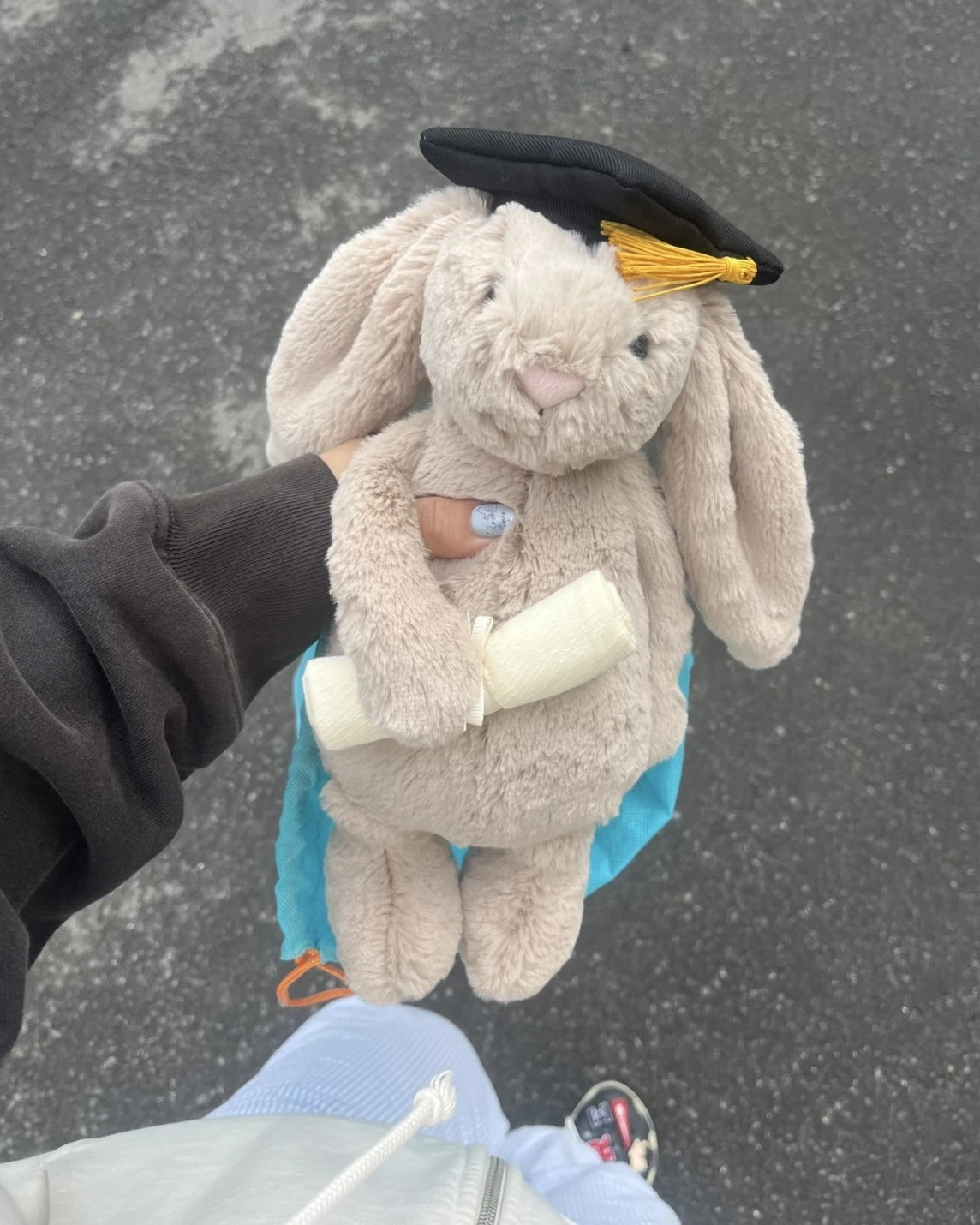 <🎓我畢業了!>JELLYCAT 邦尼兔 畢業兔 毛絨玩偶 31cm