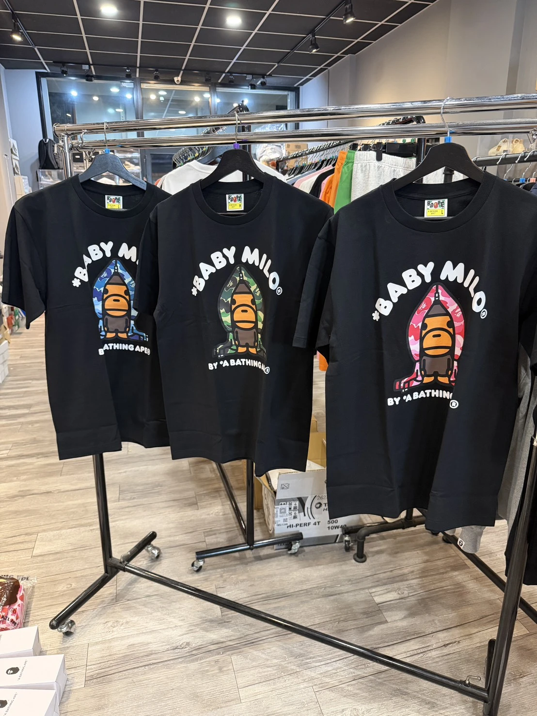 Bape Baby Milo 迷彩小猿人 短袖T(六款可選)