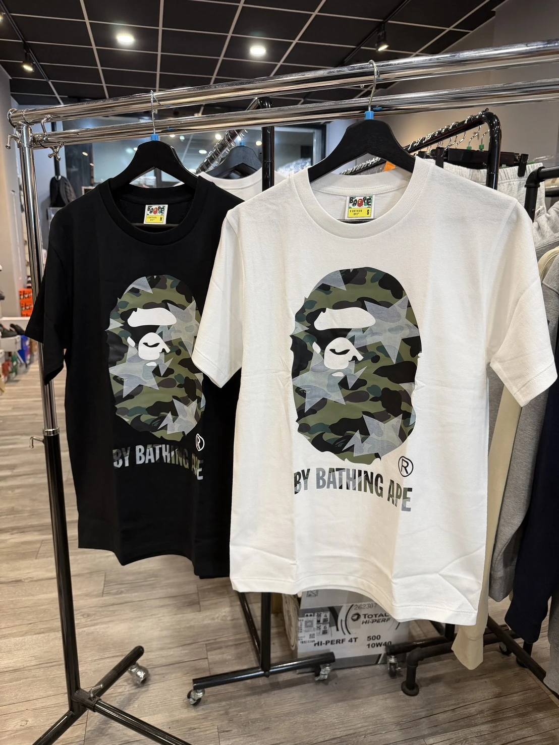 Bape 迷彩猿人 閃電星星 短袖T(兩款可選)