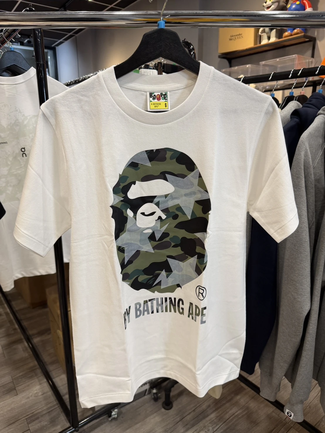 Bape 迷彩猿人 閃電星星 短袖T(兩款可選)