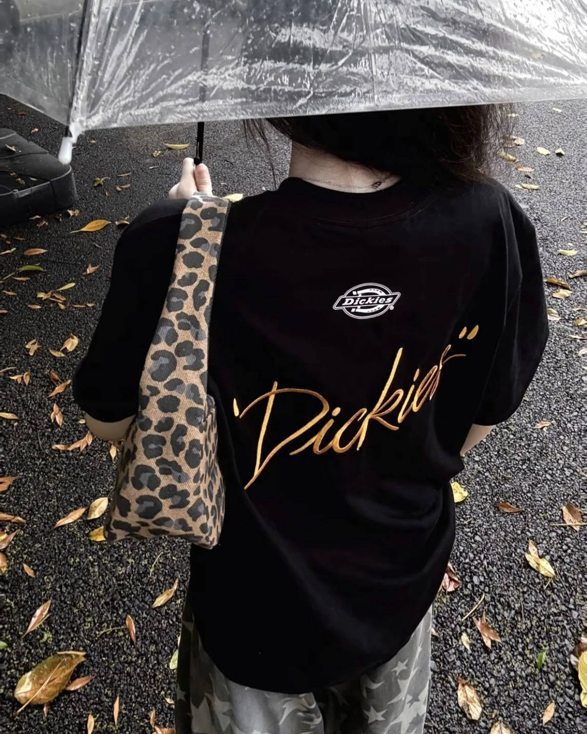 Dickies 美式 復古 斜體字logo 重磅 純棉短袖(3色可選)