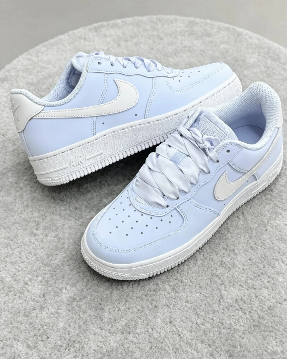 NIKE AIR FORCE 1 RETRO PREMIUM 緞帶冰藍(IR0871-400)