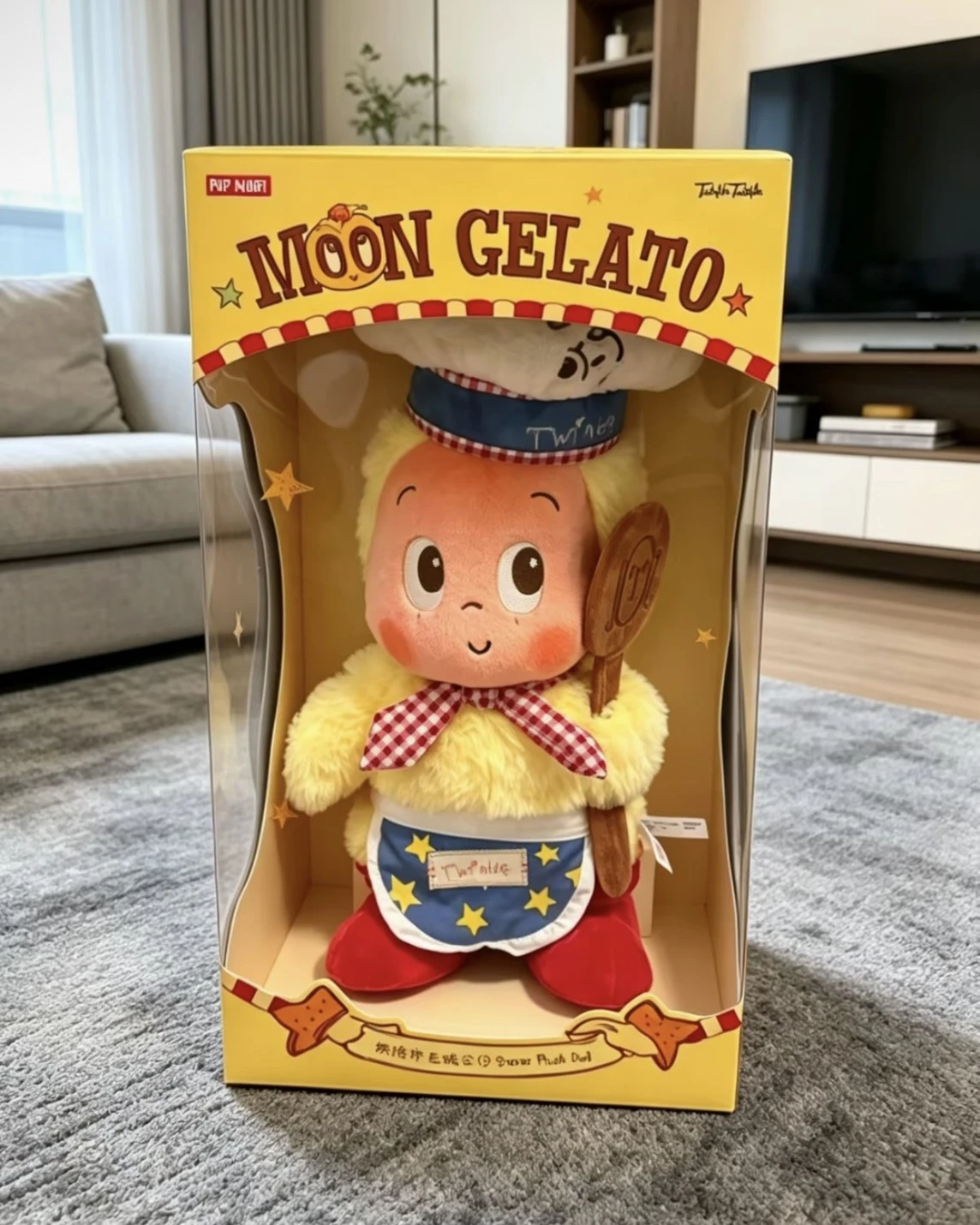 POP MART 星星人 歡迎來到月球表面系列 烘焙師毛絨公仔