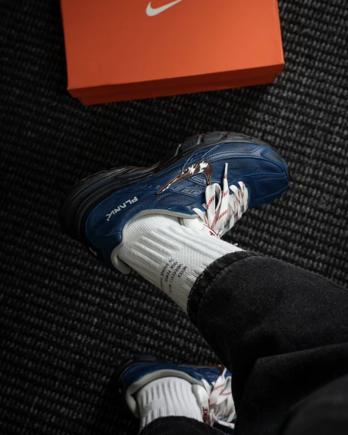 Nike Initiator 軌跡浪跡藍訂製款復古老爹鞋Y2K 慢跑鞋IQ9788-271 正品