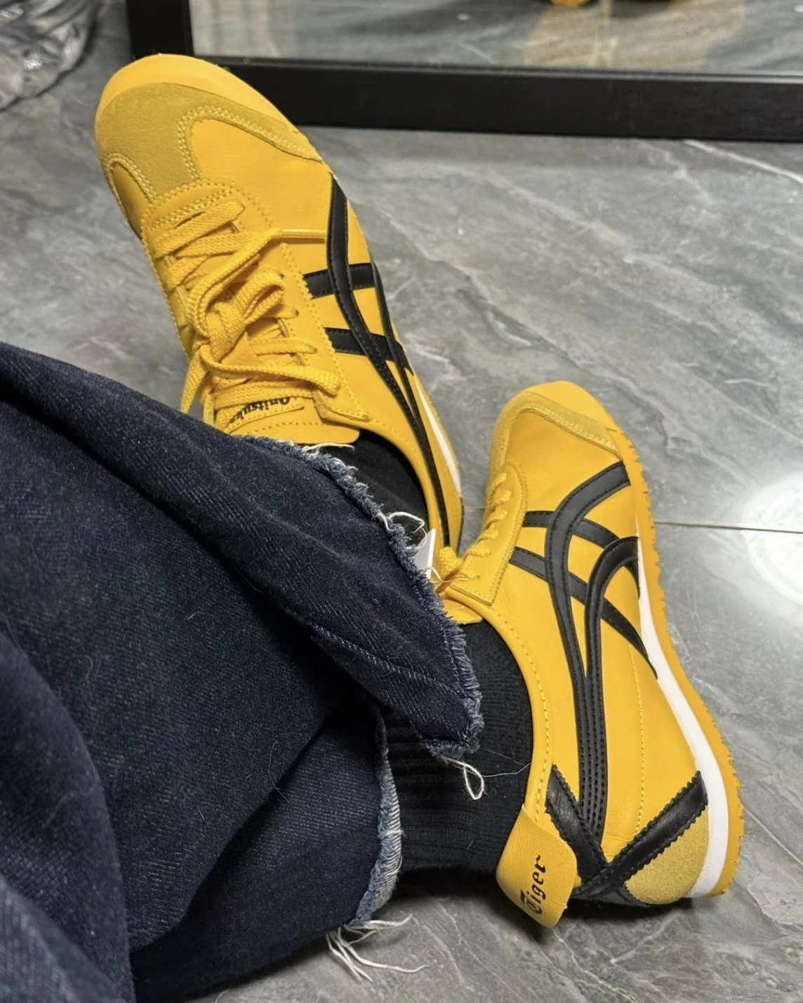 Onitsuka Tiger MEXICO 66 鬼塚虎 黃黑 麂皮(1183C102-751)
