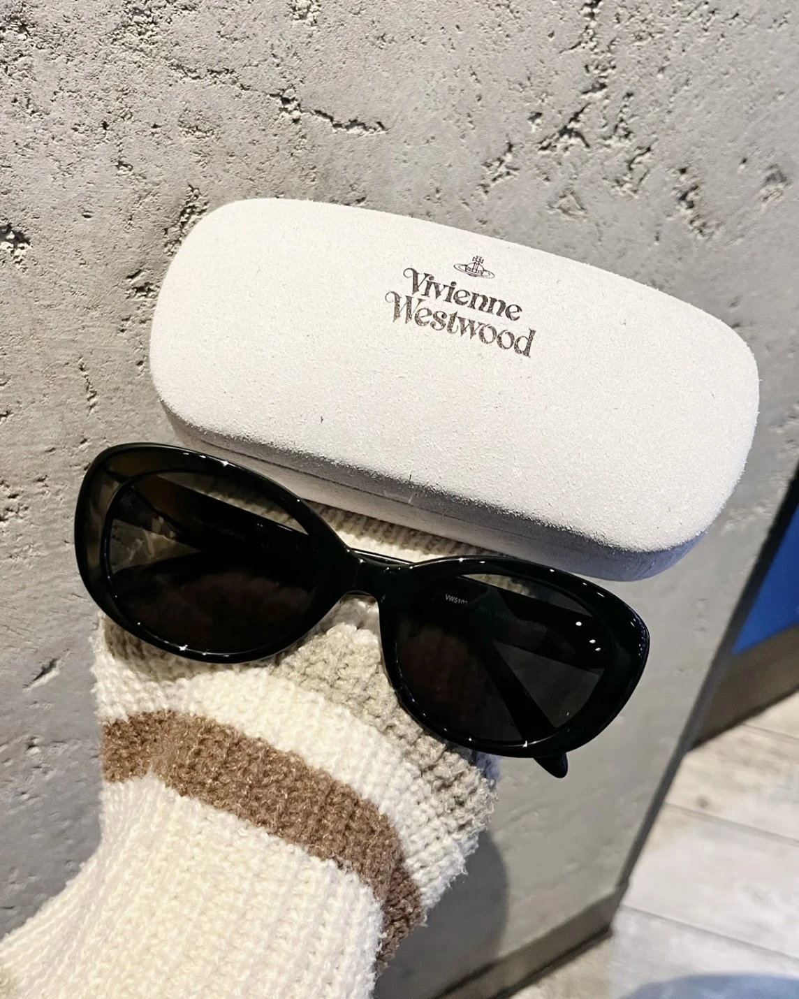 VIVIENNE WESTWOOD 西太后 圓形太陽眼鏡 土星Logo(VW5109-1-001)