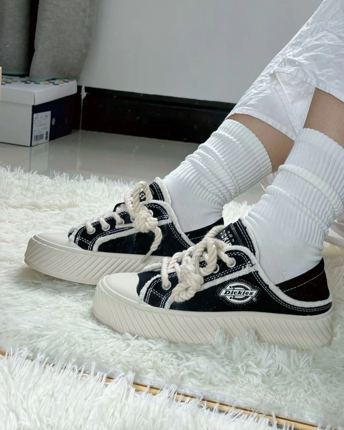 Dickies SS26 英倫時尚風 厚底解構鞋(4色可選)