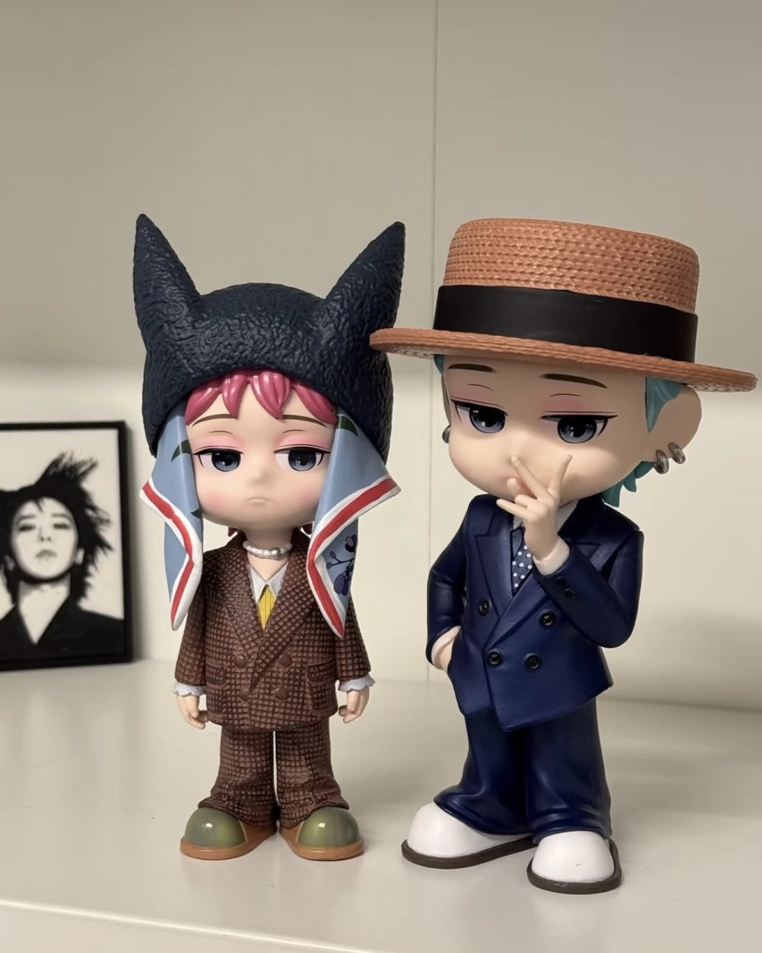 <18cm>G-DRAGON 權志龍 Q版 潮玩 公仔 兩款可選