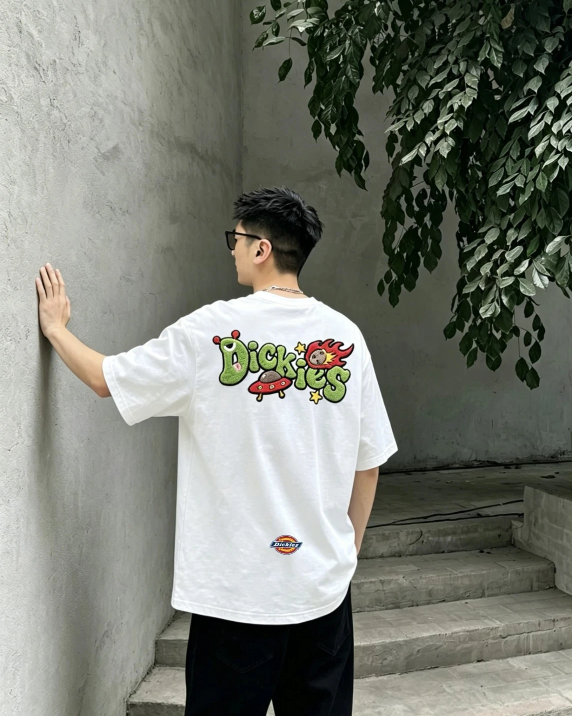 Dickies 美式復古 宇宙外星人 短袖T恤