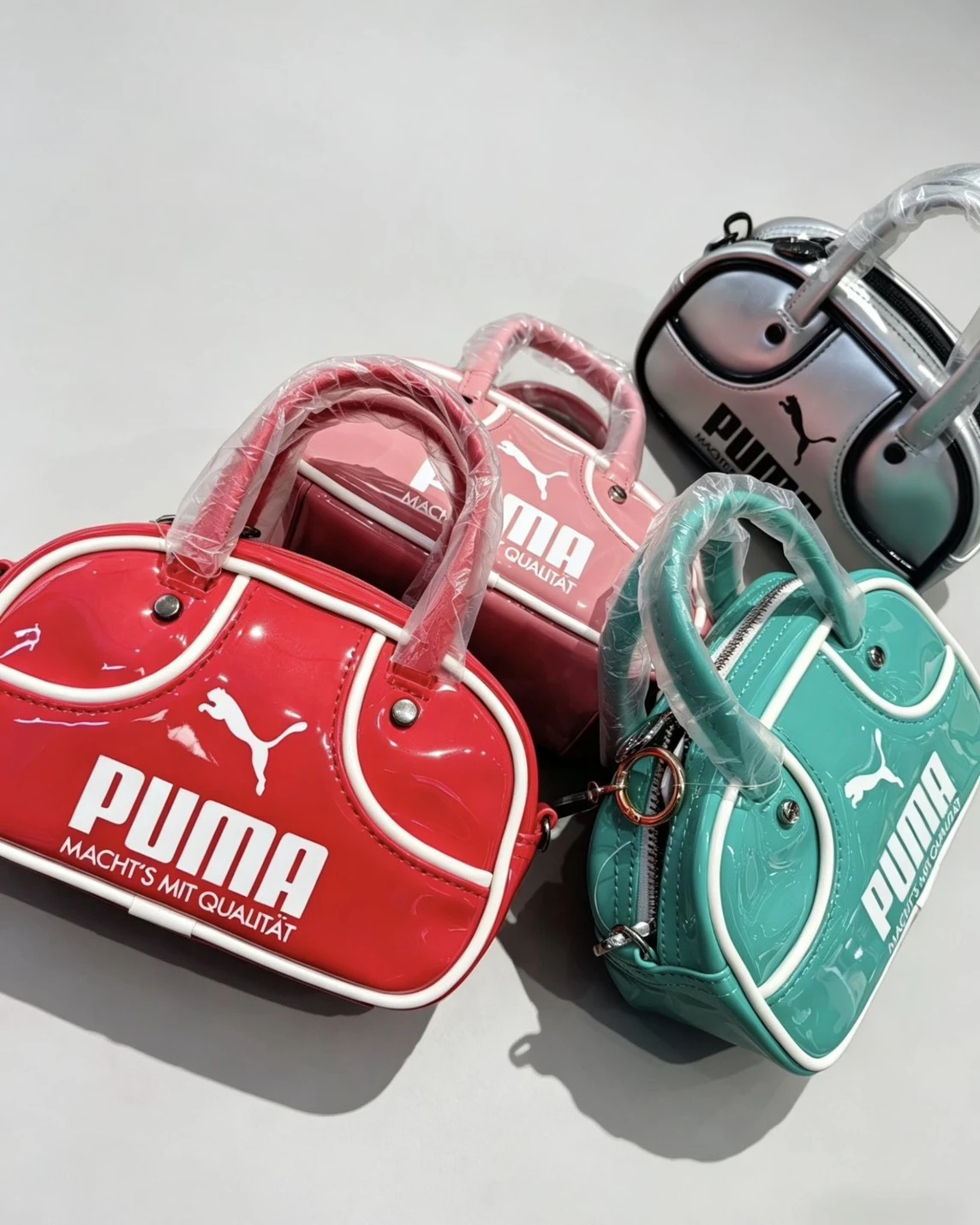 PUMA Mini Grip Bag 迷你波士頓包 手提斜背小包 復古枕頭包(共7色)