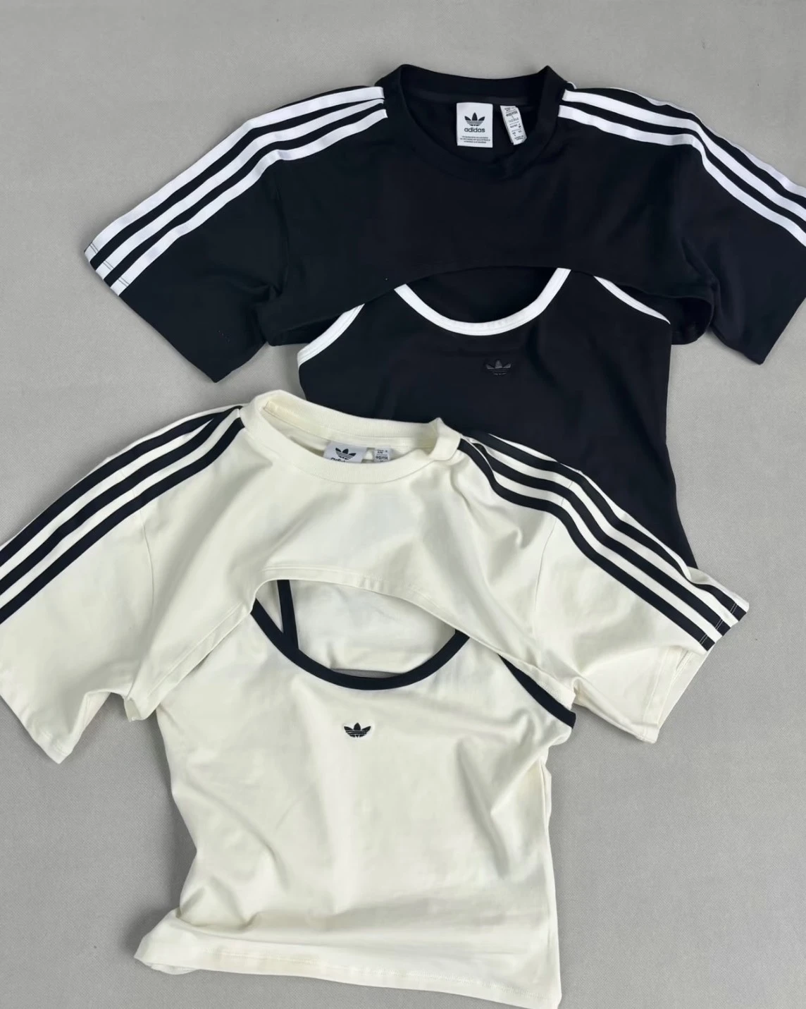 Adidas Originals 兩件式吊帶 短T (JJ3090/JD0042)