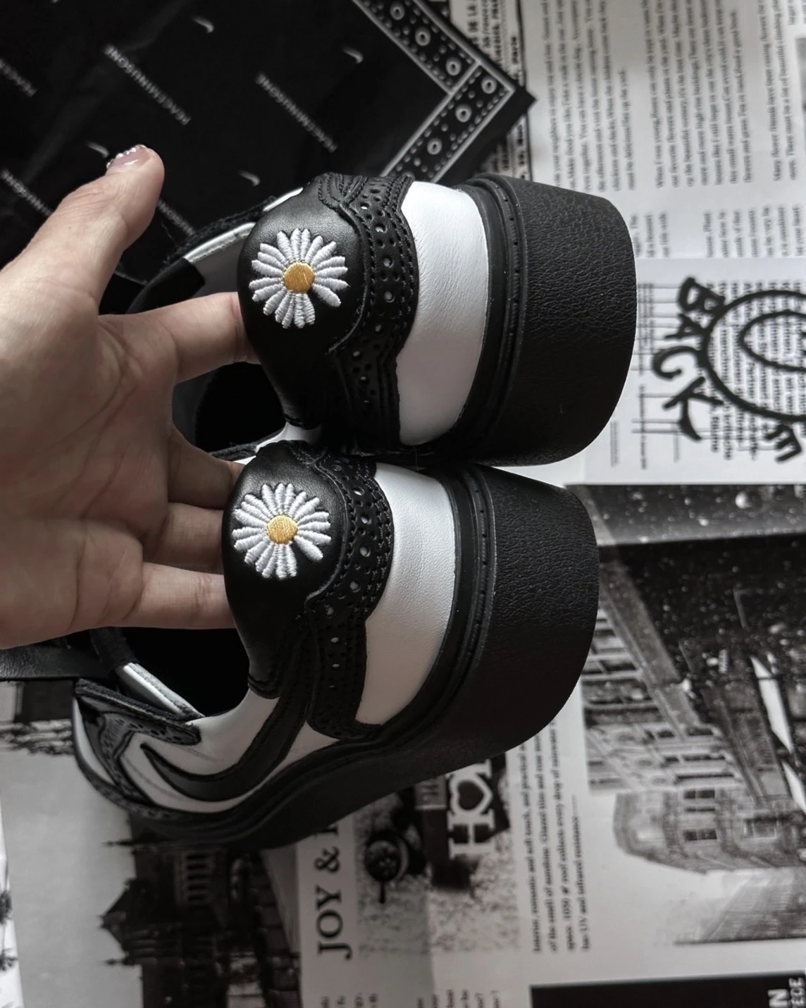 PEACEMINUSONE x Nike Kwondo 1 黑白熊貓 GD小雛菊(DH2482-101)