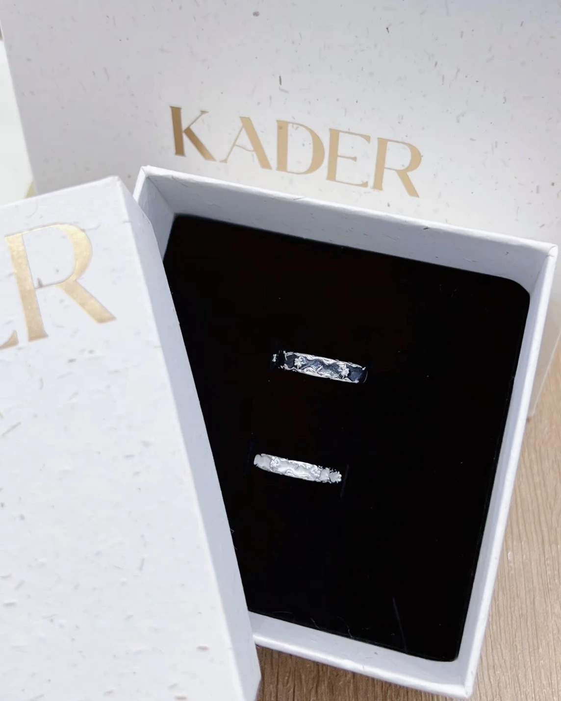 KADER 卡蒂羅 星月相伴 999足銀 情侶款 對戒