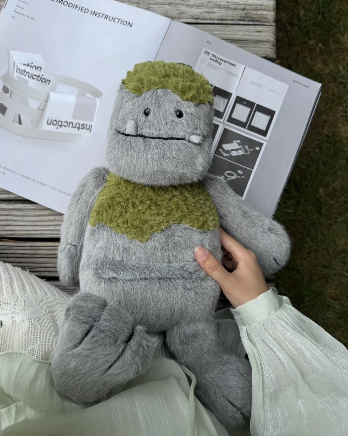 JELLYCAT 石頭人 玩偶 毛絨公仔 35CM