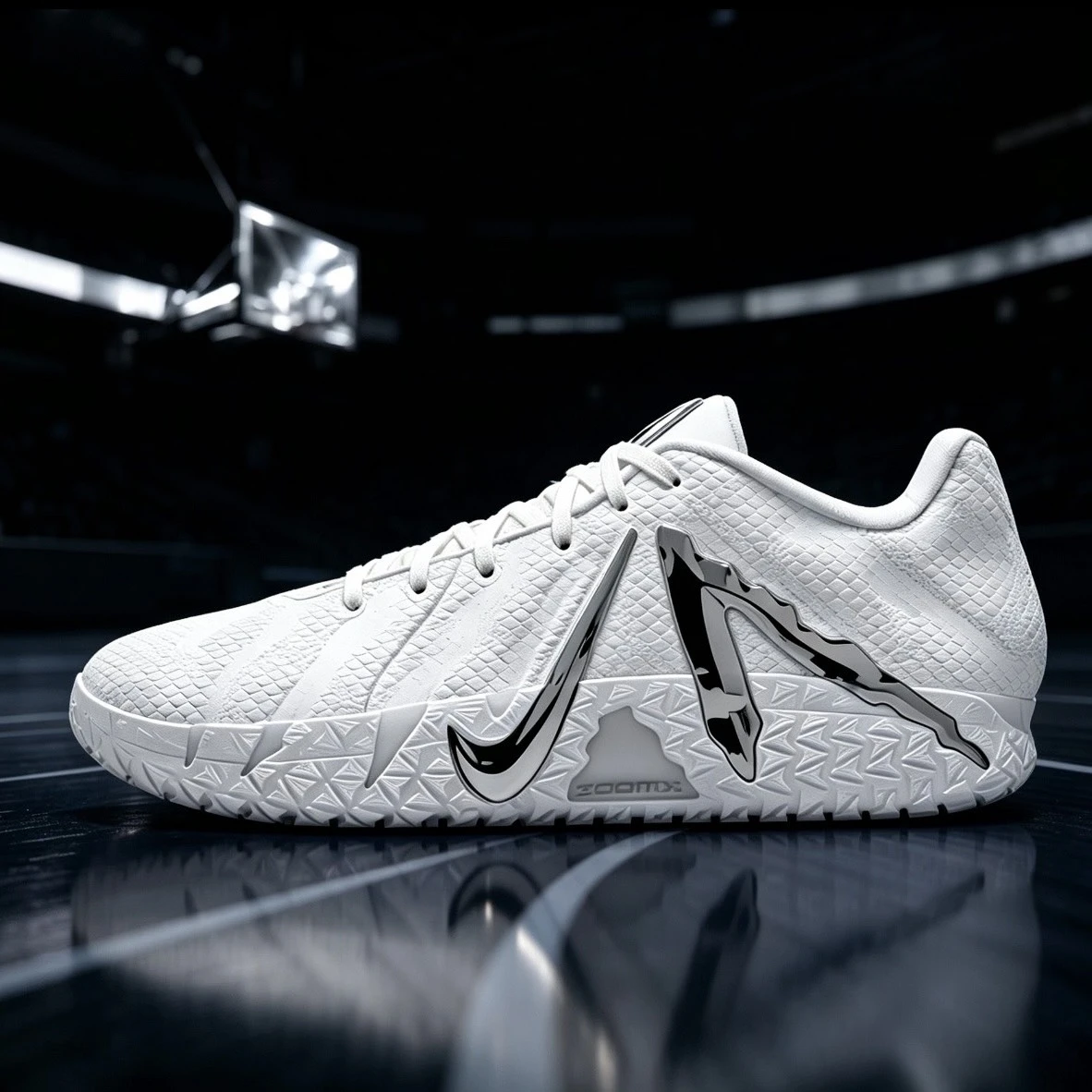 <超帥顏值>NIKE JA3 LX "White Label" 液態銀(IO7668-100)