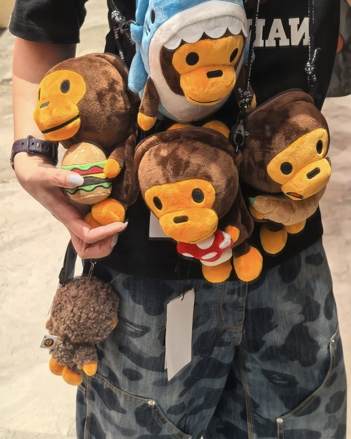 BABY MILO STORE SS26 卡通猴子 手機包(多款可選)