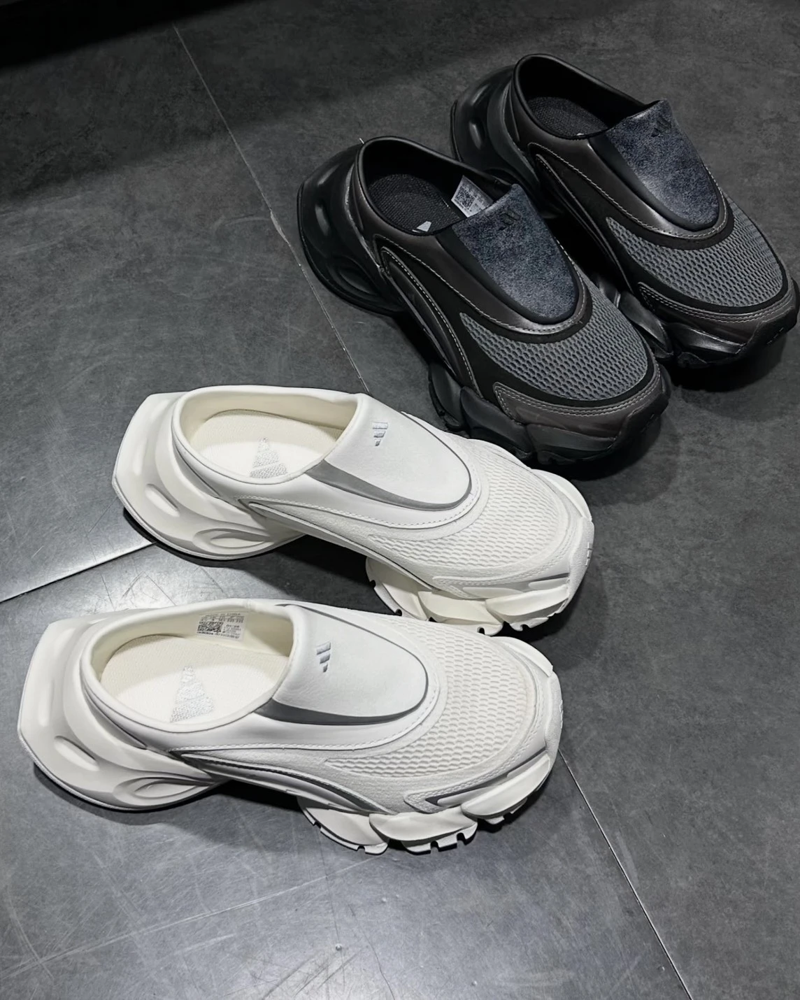 Adidas XLG Runner Mule 穆勒 老爹鞋 黑 白(KJ9047/JS4590)