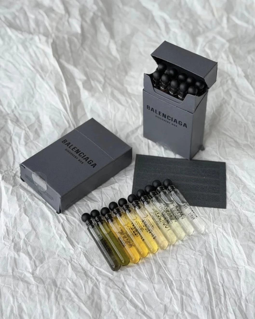 巴黎世家Balenciaga Discovery Box 菸盒造型試管香水(10入裝) 正品球鞋