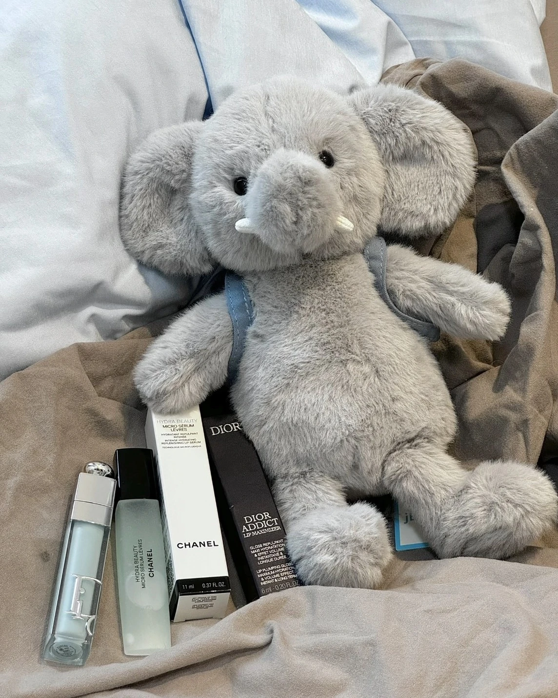 JELLYCAT 動物叢林 背包小象 毛絨公仔 17CM
