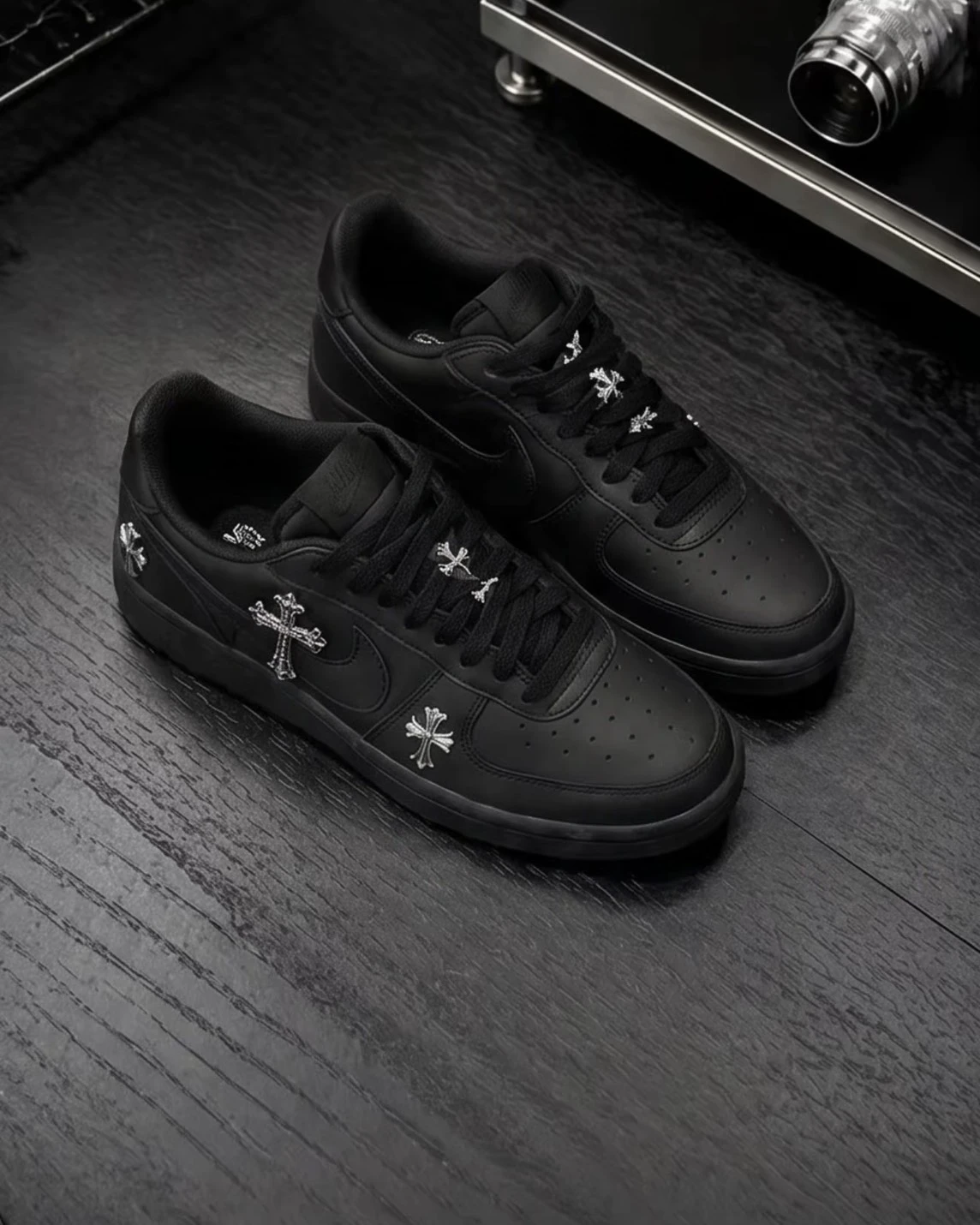 <🖤暗黑版超帥>Nike Field General "82 訂製款 暗黑克羅心 男女同款(FZ5593-001)