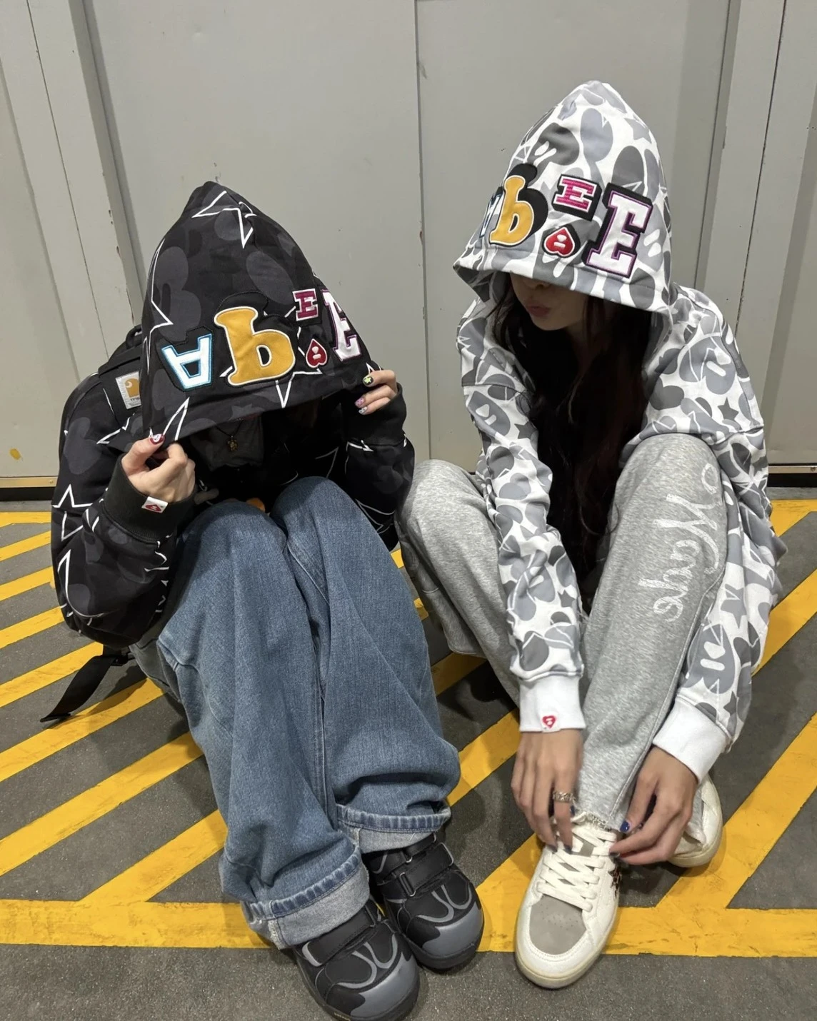 APEE SS26 星星迷彩 印花 連帽外套 兩色可選