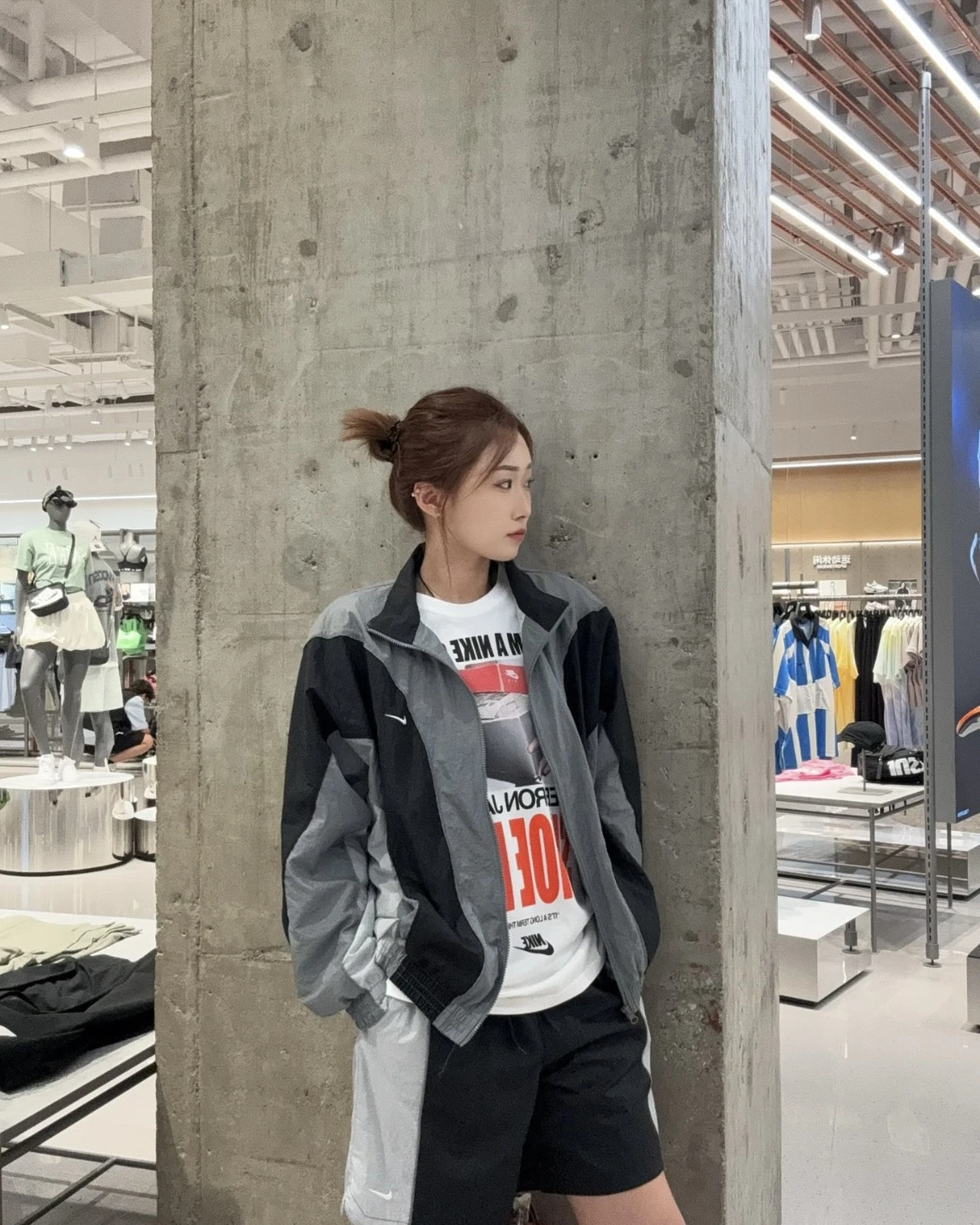Nike 復古拼接 防風外套(IM5888-084/IM5888-451)