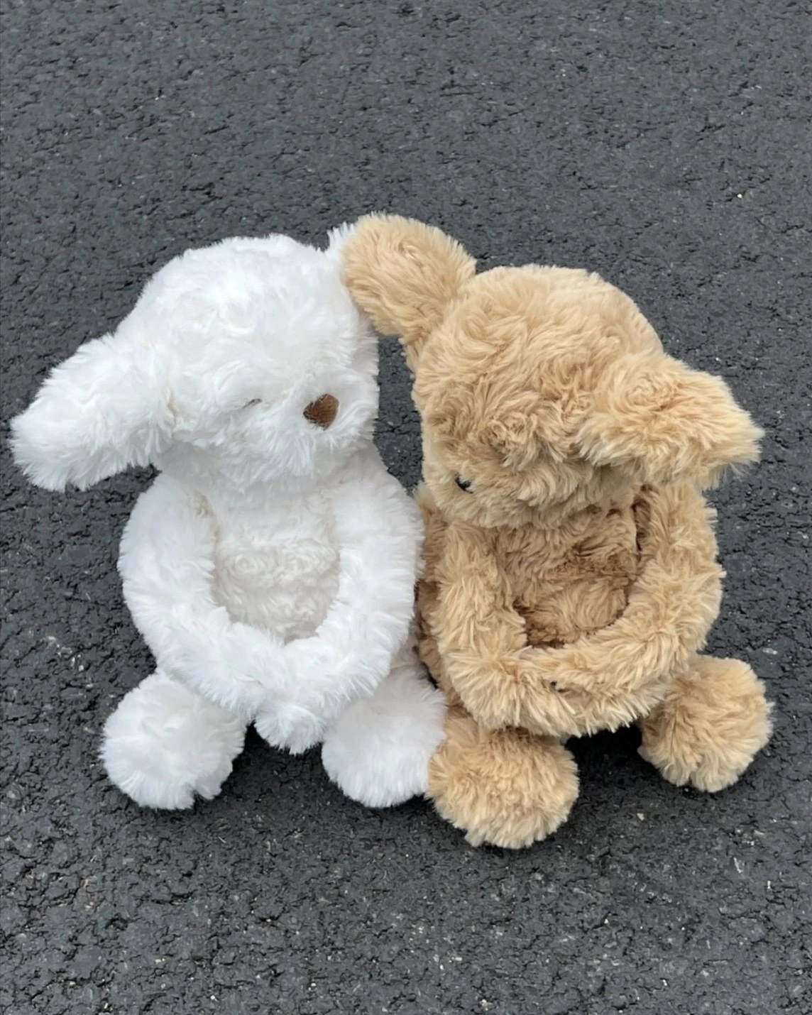 McHugs 擁抱小狗 安撫娃娃 毛絨公仔 18cm