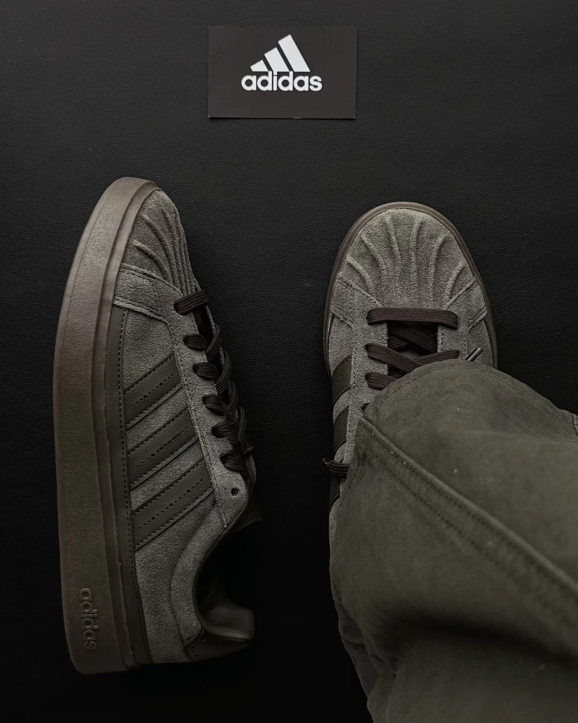 Adidas Street Talk 麂皮 焦糖可可 貝殼頭(KJ7440)