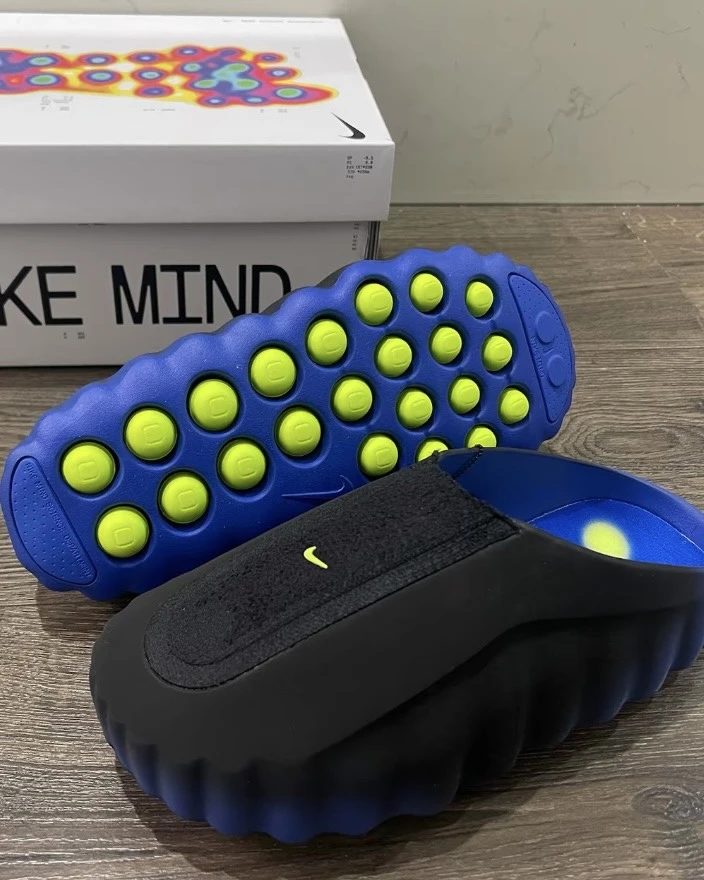 NIKE MIND 001 穆勒鞋 賽前鞋 黑科技 黑藍 男女款(IR2175-400)