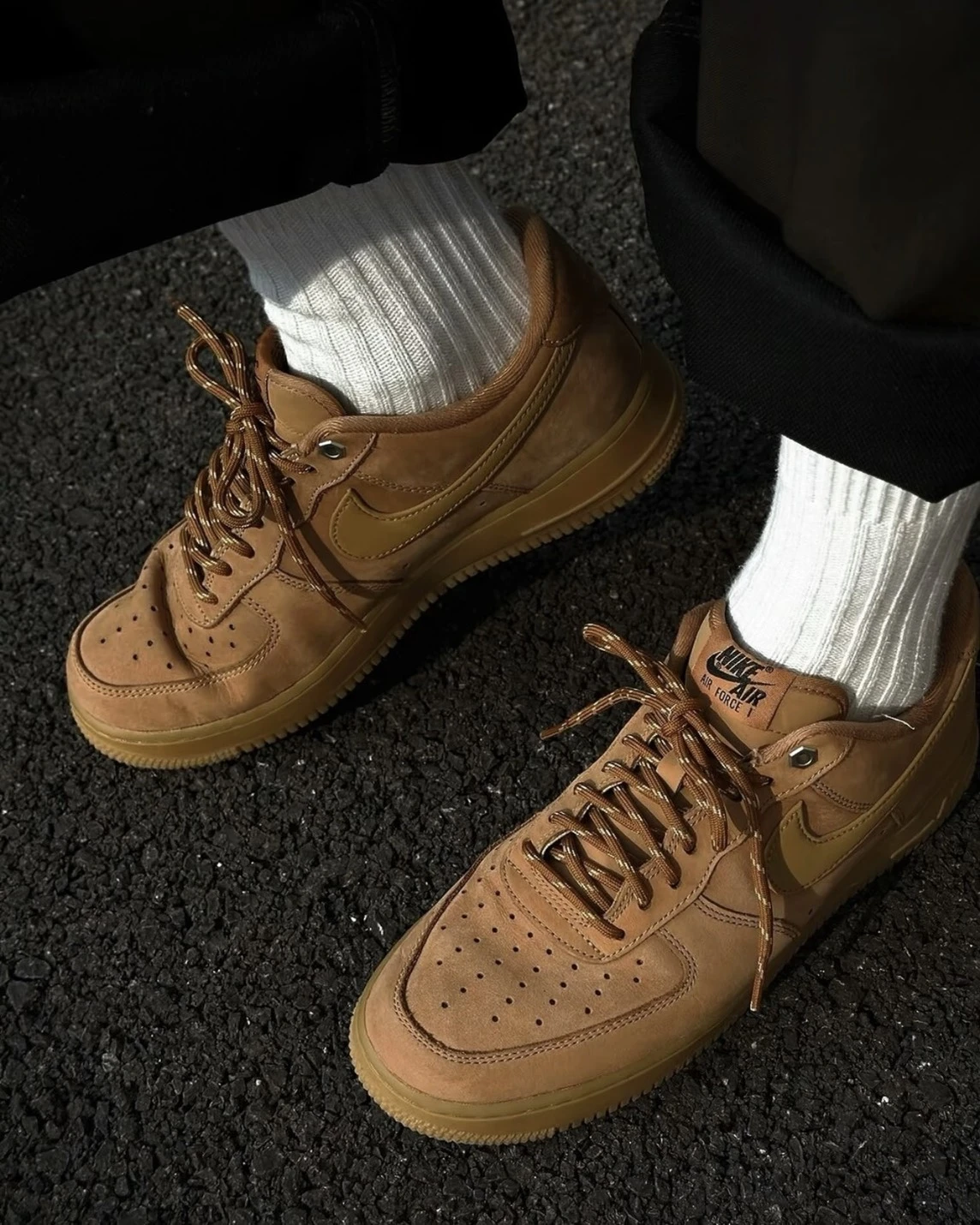 NIKE AIR FORCE 1 LOW 男女鞋 小麥色 卡其色 (CJ9179-200/FZ7372-200)