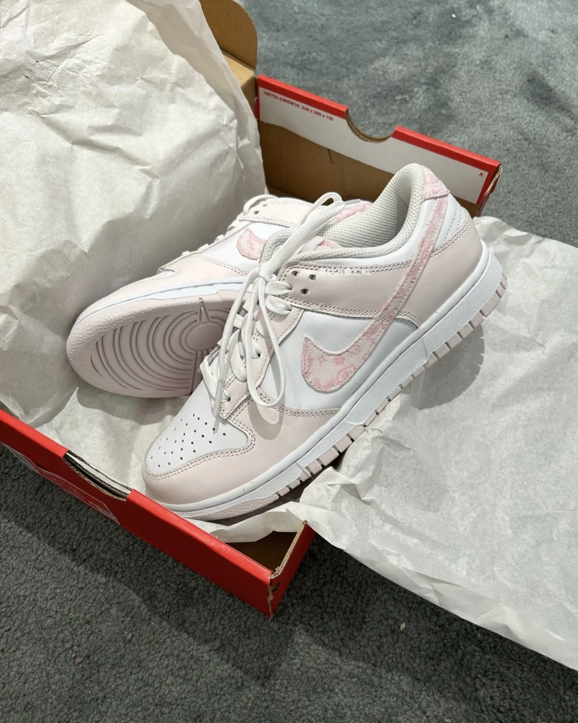 Nike W Dunk Low 櫻花粉 腰果花 淡粉 女款(FD1449-100)