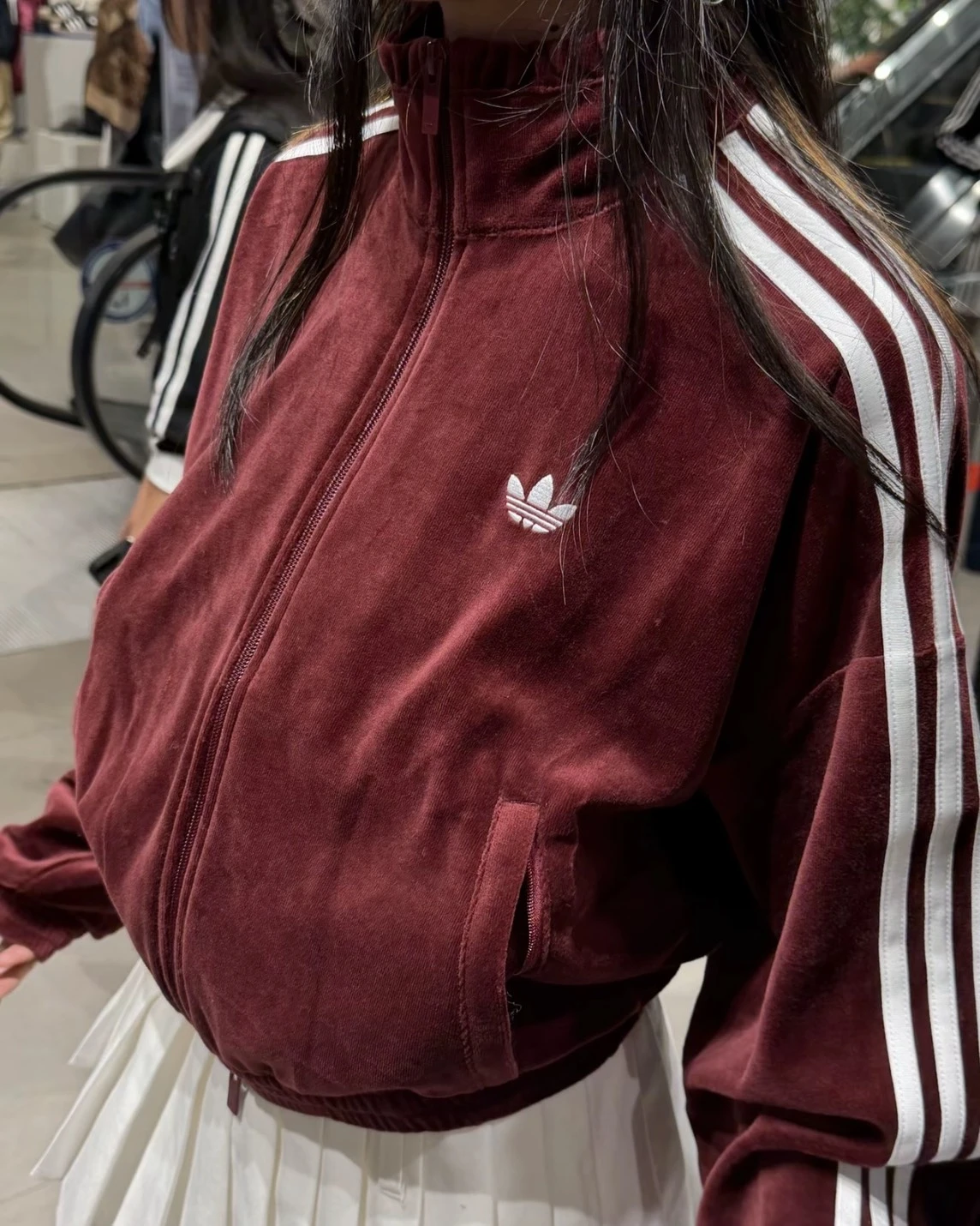 ADIDAS ORIGINALS 愛迪達 絲絨 立領 短版 外套 三色可選(LG4297/LG4298/LG4300)