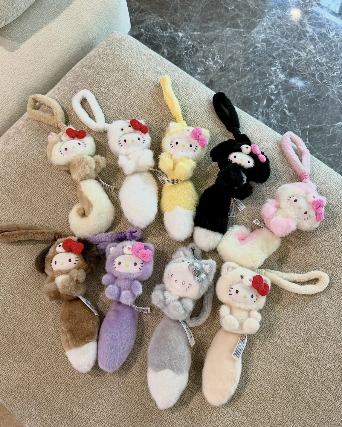三麗鷗 Sanrio Hello Kitty 森林系列 盲盒 毛絨掛件 一中盒9隻