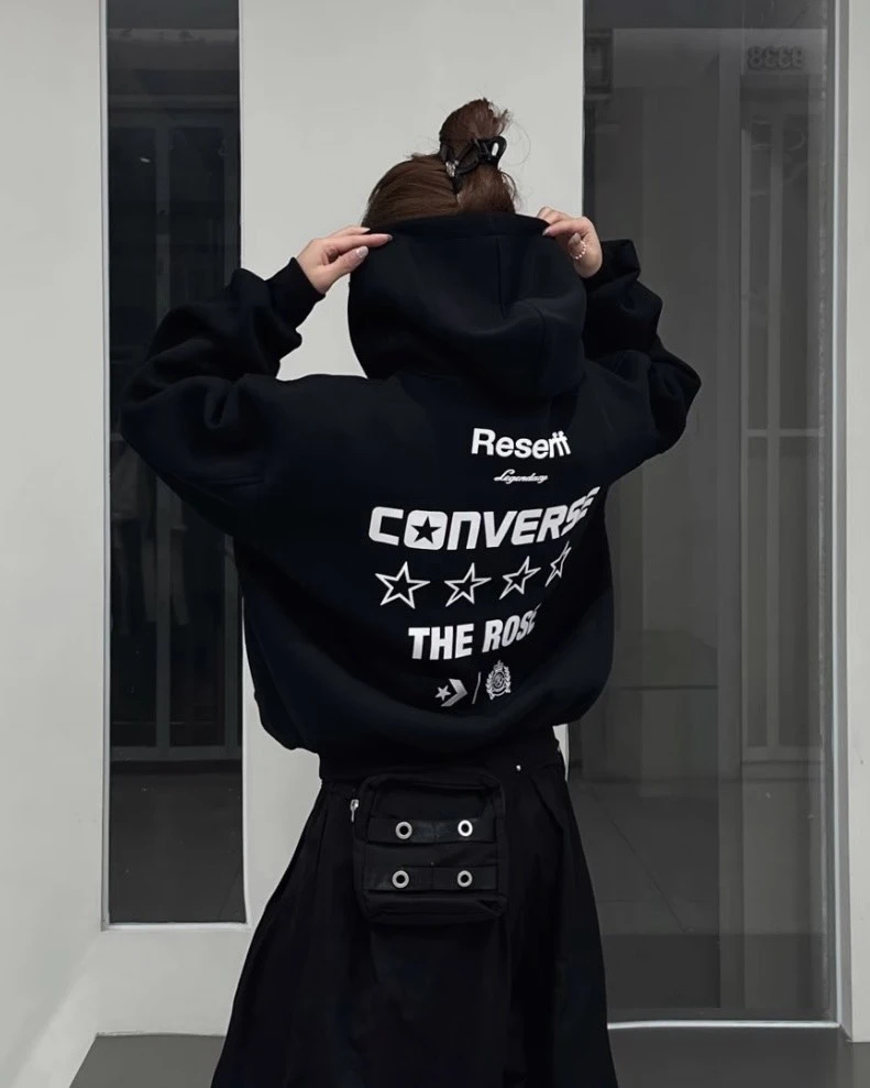 CONVERSE x RESERFF聯名徽章 美式連帽外套 (ML26-045)