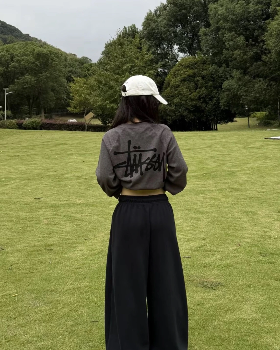 <🔥補貨到!>STUSSY 秋季 華夫格 LOGO 薄長袖(四色可選)