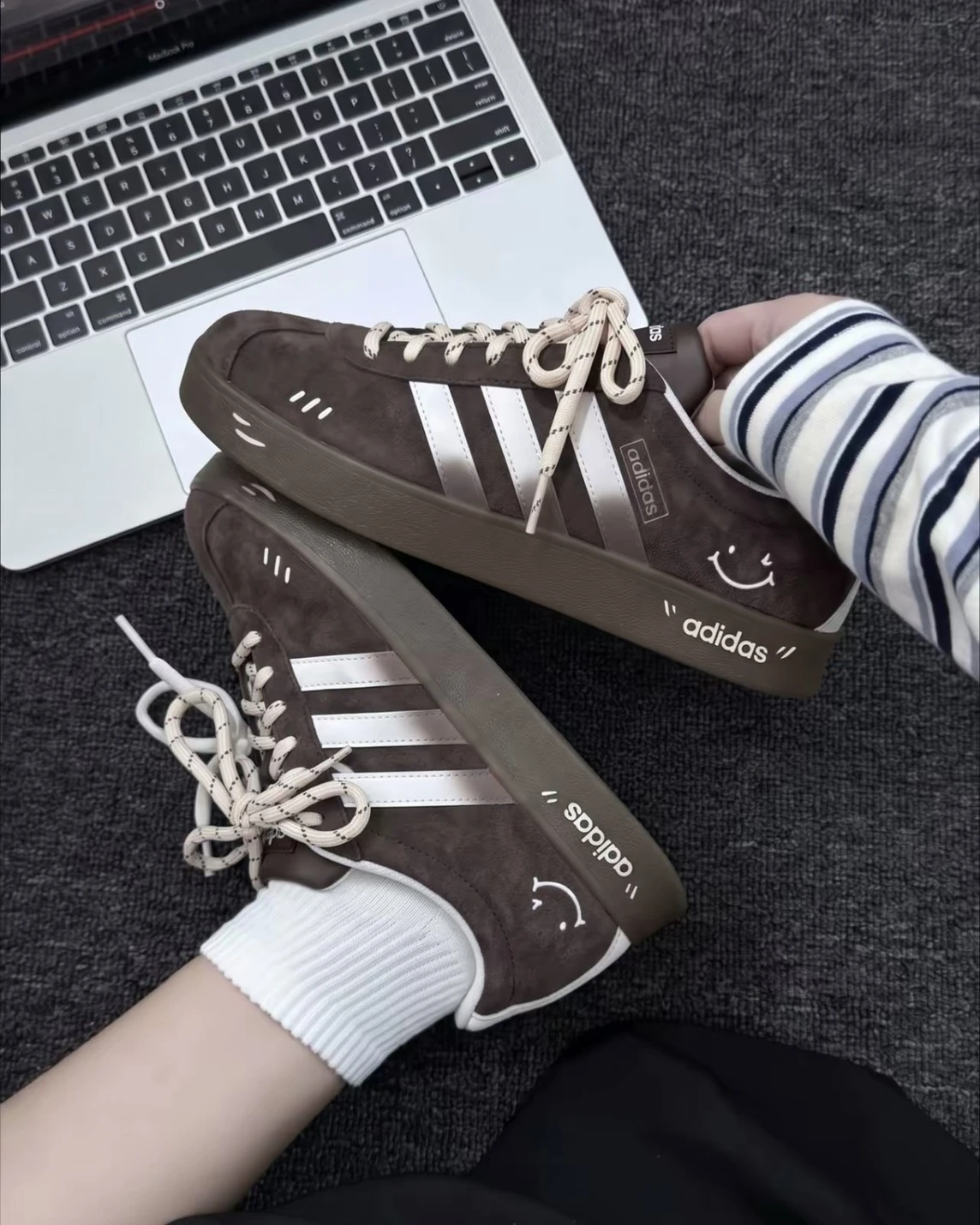 <訂製款>ADIDAS VL COURT CLASSIC 復古美拉德 德訓鞋 (JS3003)