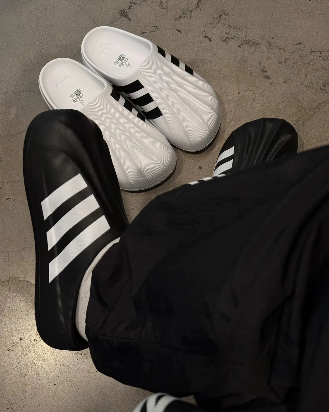 ADIDAS ORIGINALS adiFOM SUPERSTAR MULE 貝殼頭 包頭 黑 白 防水 懶人鞋(IG8277/IF6184)